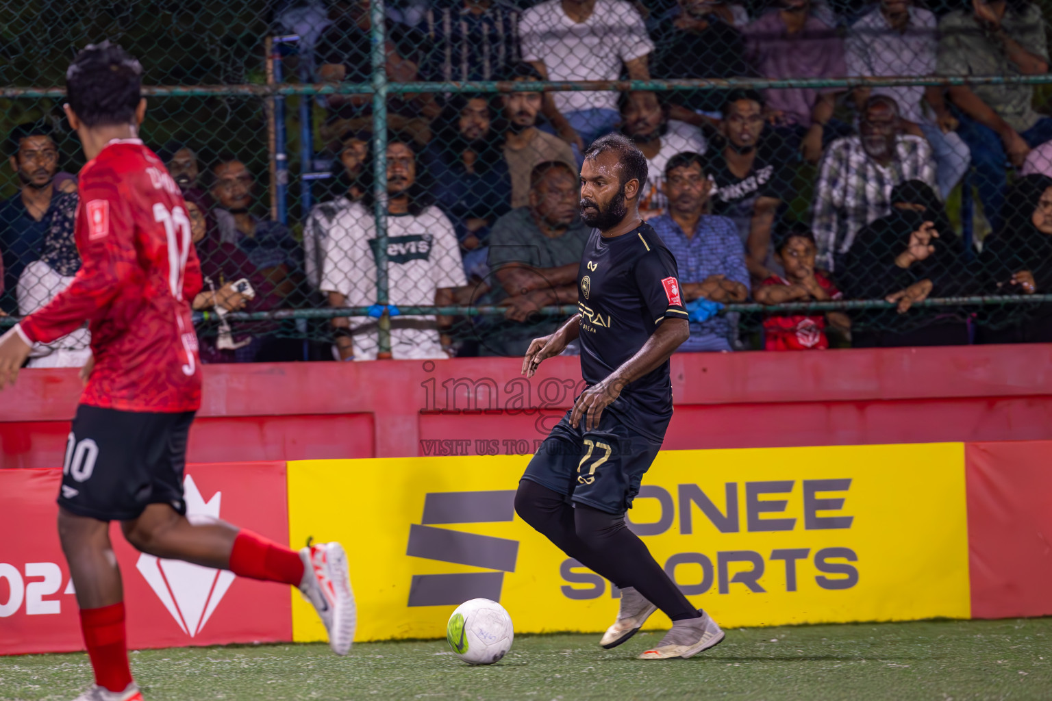 ADh Maamigili vs ADh Mahibadhoo on Day 36 of Golden Futsal Challenge 2024 was held on Wednesday, 21st February 2024, in Hulhumale', Maldives
Photos: Ismail Thoriq, / images.mv