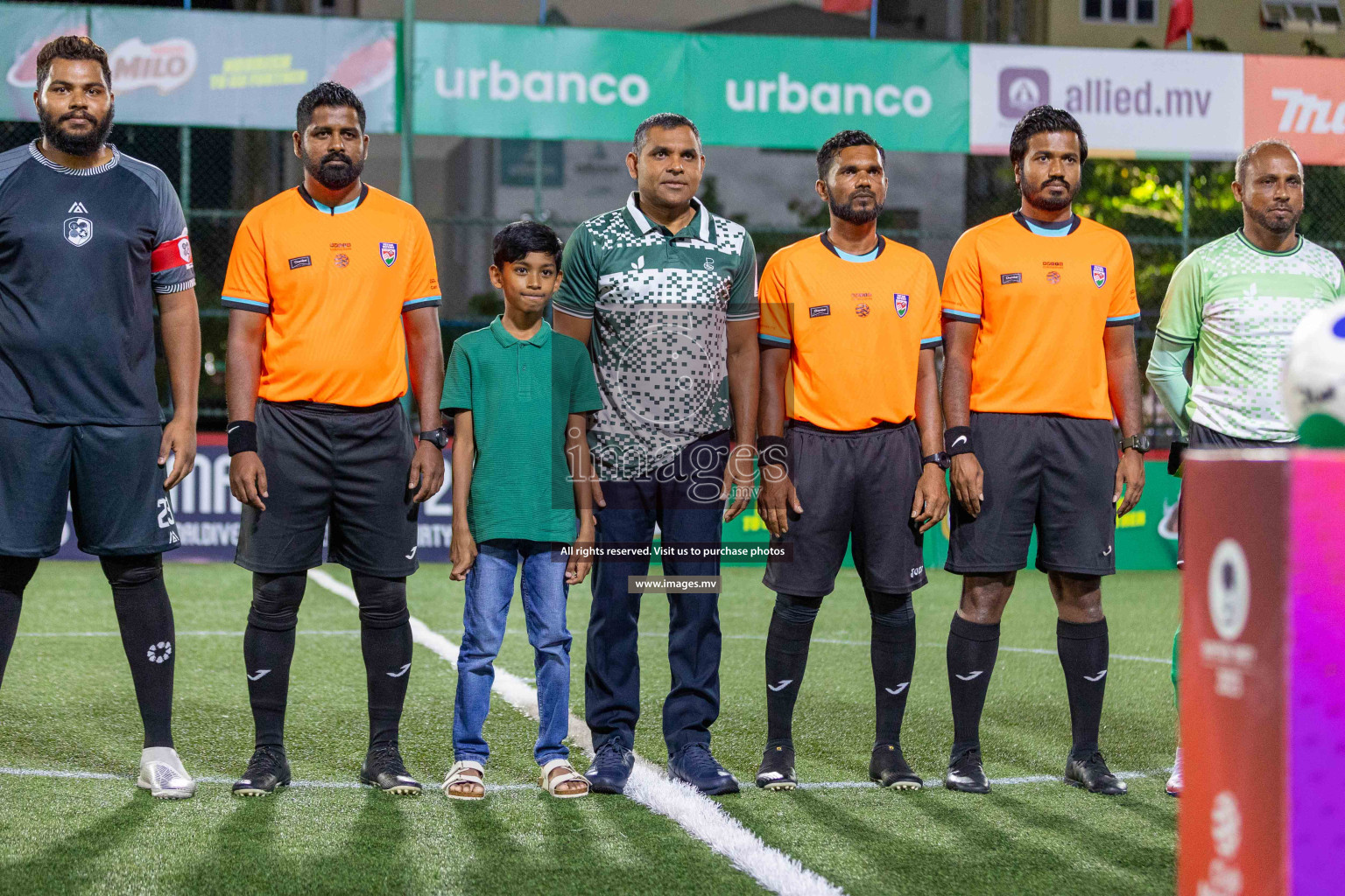 President's Office SC vs Club 220 in Club Maldives Cup Classic 2023 held in Hulhumale, Maldives, on Monday, 24th July 2023. Photos: Ismail Thoriq / images.mv