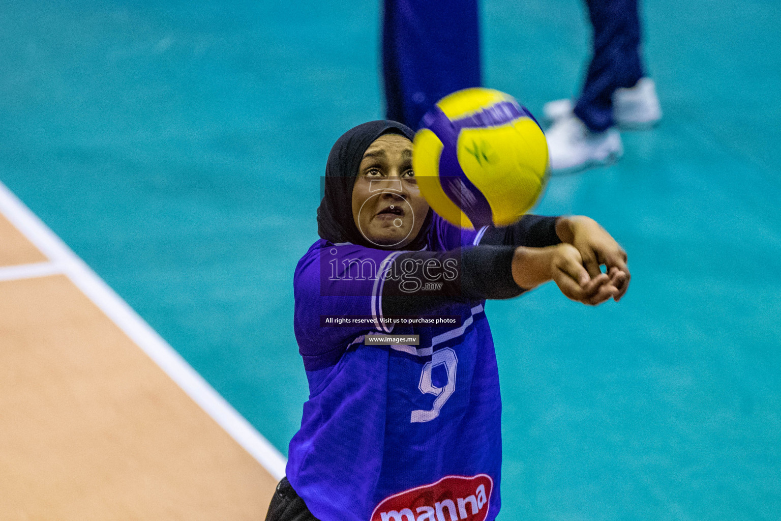 Volleyball Association Cup 2022-Women's Division-Match Day 6 was held in Male', Maldives on 28th May 2022 at Social Center Indoor Hall Photos By: Nausham Waheed /images.mv