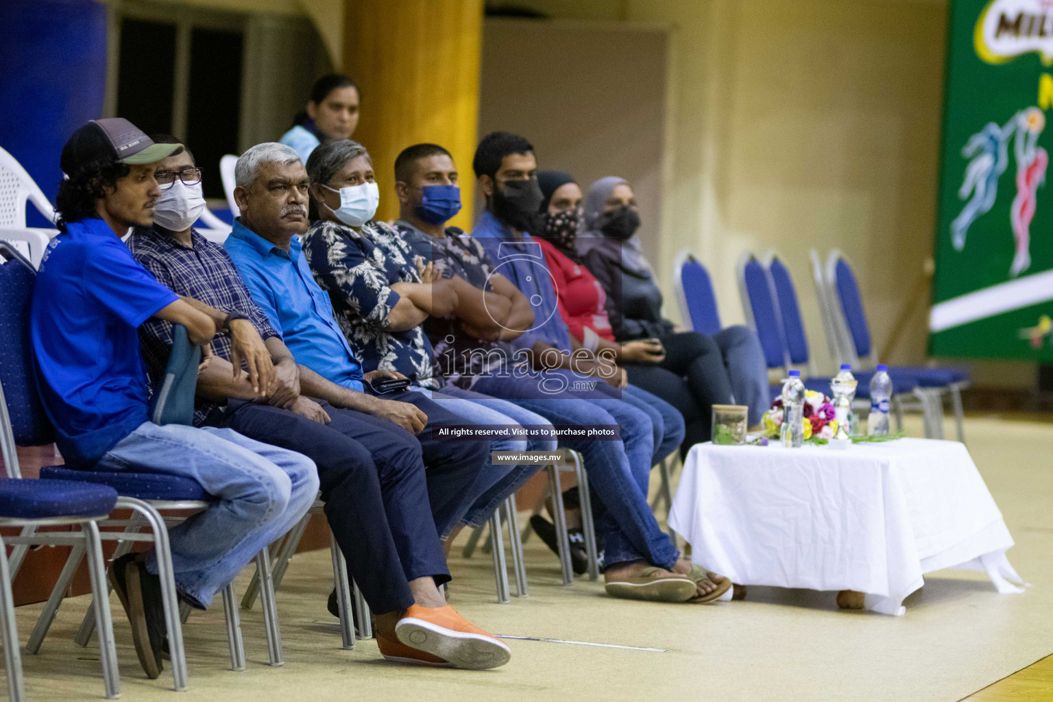 Milo National Netball Tournament 29th November 2021 at Social Center Indoor Court, Male, Maldives. Photos: Maanish/ Images Mv