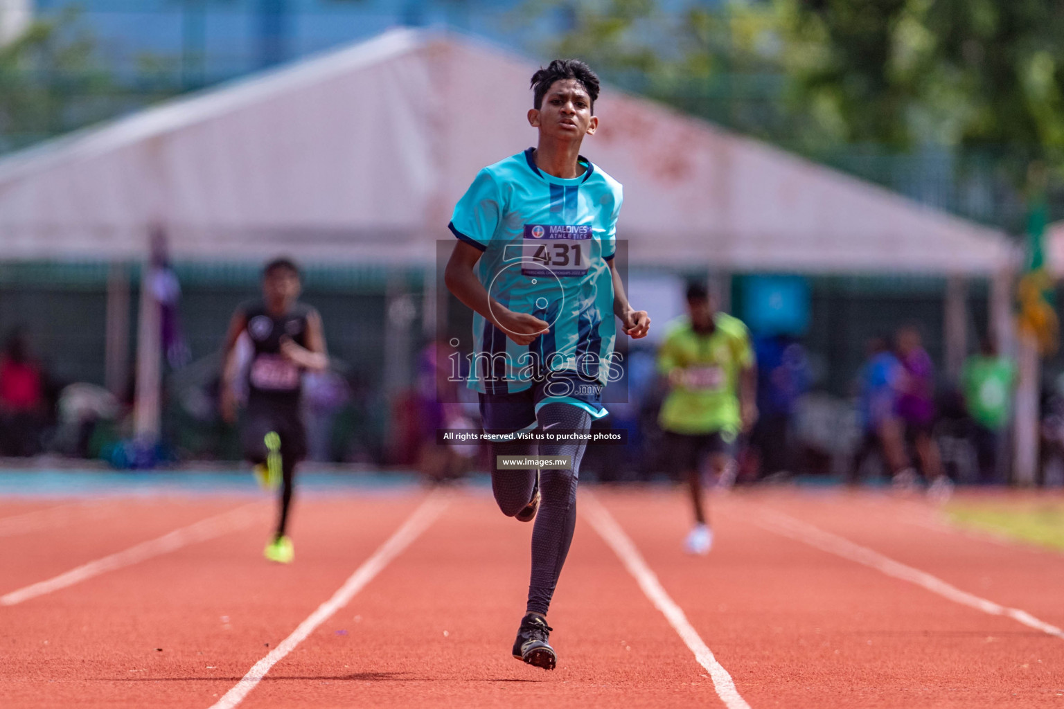 Day 2 of Inter-School Athletics Championship held in Male', Maldives on 24th May 2022. Photos by: Maanish / images.mv