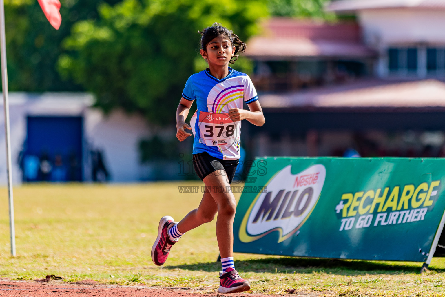 Day 3 of Inter-school Athletics Championship 2025 held in Ekuveni Synthetic Track, Male', Maldives on Wednesday, 08th October 2025. Photos by: Areef Adam / Images.mv