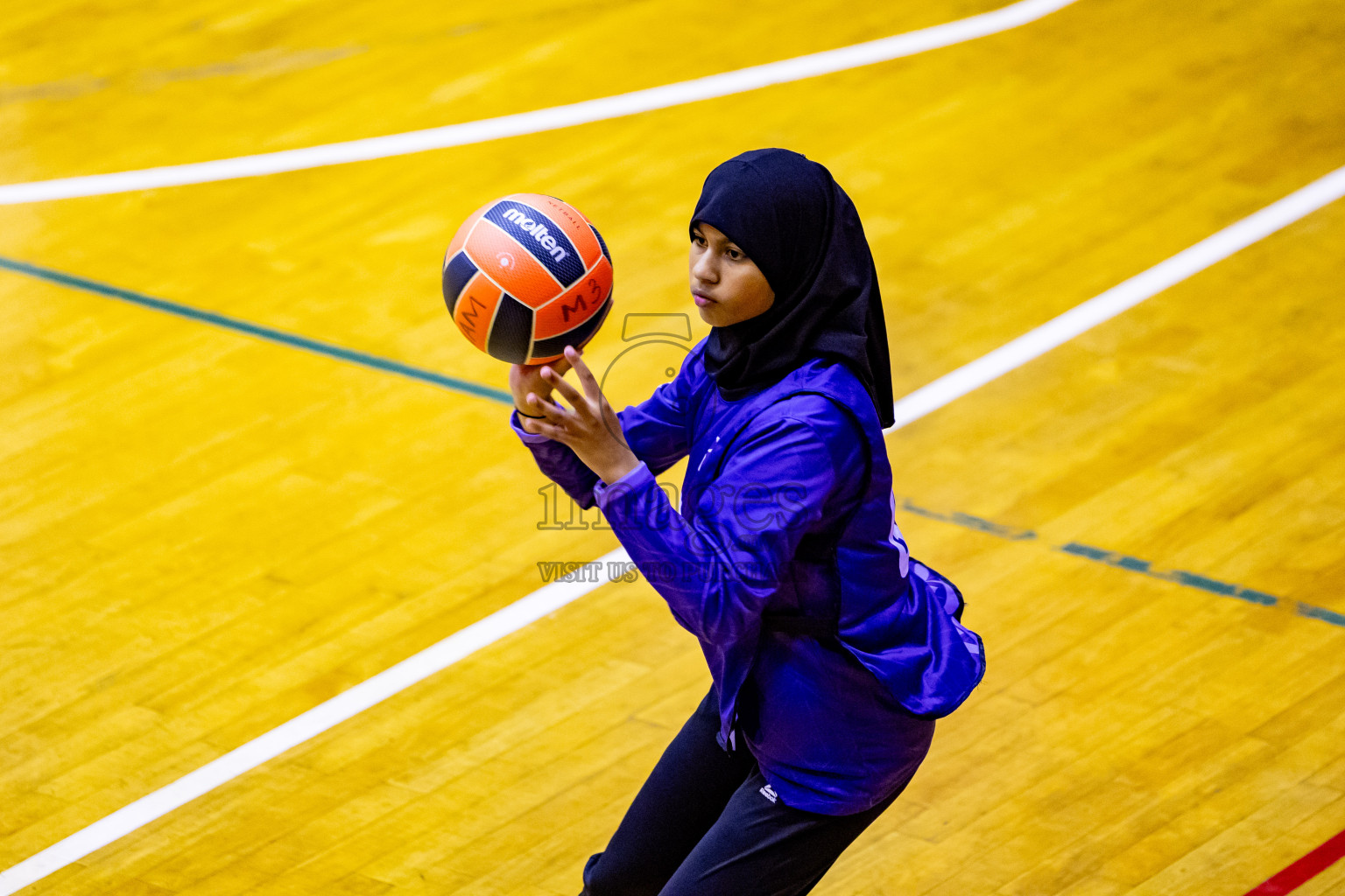 Day 7 of 25th Inter-School Netball Tournament was held in Social Center at Male', Maldives on Saturday, 17th August 2024. Photos: Nausham Waheed / images.mv