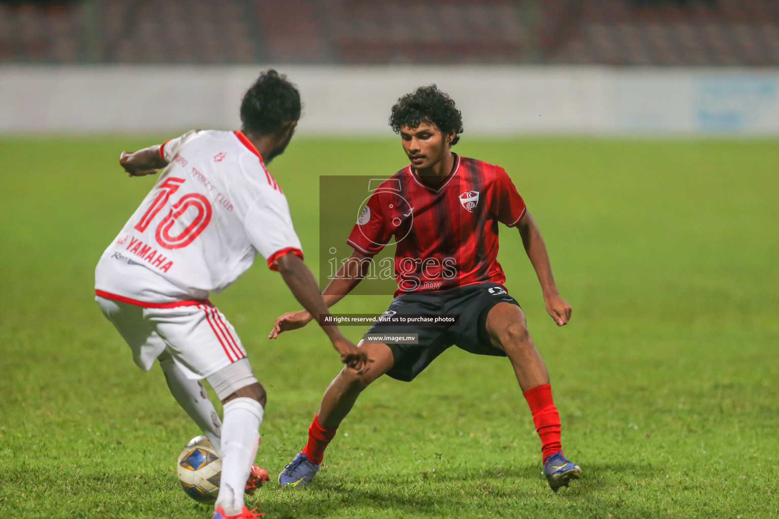 President's Cup 2023 - TC Sports Club vs Buru Sports Club, held in National Football Stadium, Male', Maldives  Photos: Mohamed Mahfooz Moosa/ Images.mv