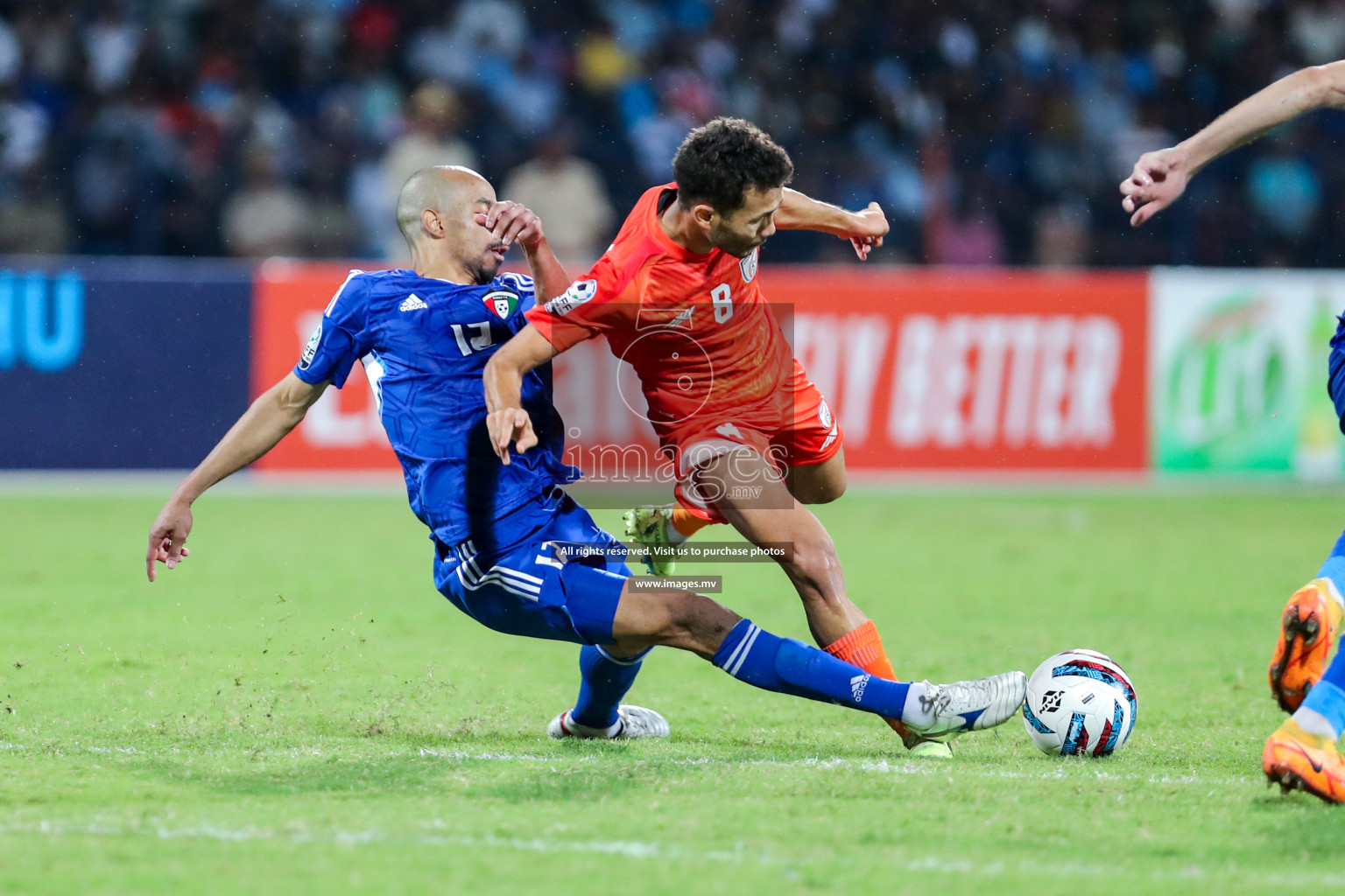 Kuwait vs India in the Final of SAFF Championship 2023 held in Sree Kanteerava Stadium, Bengaluru, India, on Tuesday, 4th July 2023. Photos: Nausham Waheed, Hassan Simah / images.mv