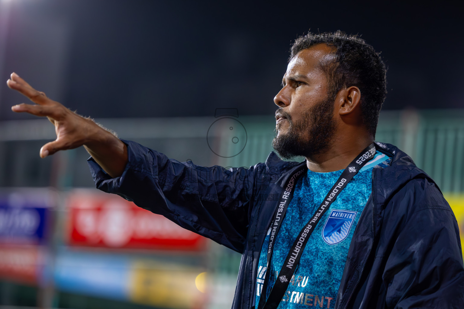 AA Mathiveri vs AA Thoddoo in Zone Round on Day 27 of Golden Futsal Challenge 2025 was held on Friday , 31st January 2025, in Hulhumale', Maldives. Photos: Ismail Thoriq / images.mv