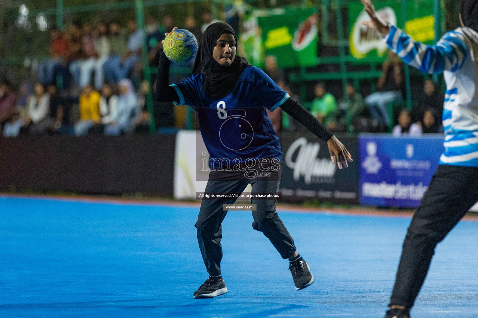 Quarter Final of 7th Inter-Office/Company Handball Tournament 2023, held in Handball ground, Male', Maldives on Friday, 20th October 2023 Photos: Nausham Waheed/ Images.mv