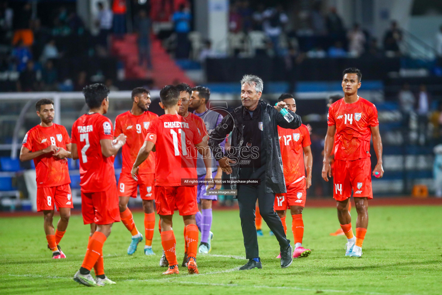 Nepal vs India in SAFF Championship 2023 held in Sree Kanteerava Stadium, Bengaluru, India, on Saturday, 24th June 2023. Photos: Nausham Waheed / images.mv