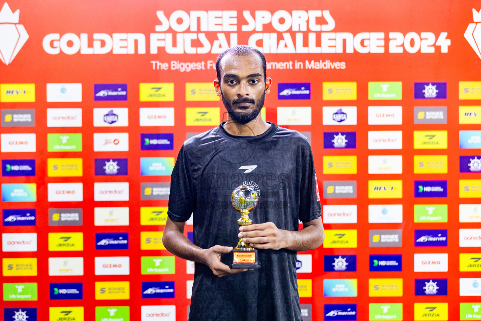 GA Nilandhoo vs GA Kanduhulhudhoo in Day 24 of Golden Futsal Challenge 2024 was held on Wednesday  , 7th February 2024 in Hulhumale', Maldives Photos: Nausham Waheed / images.mv