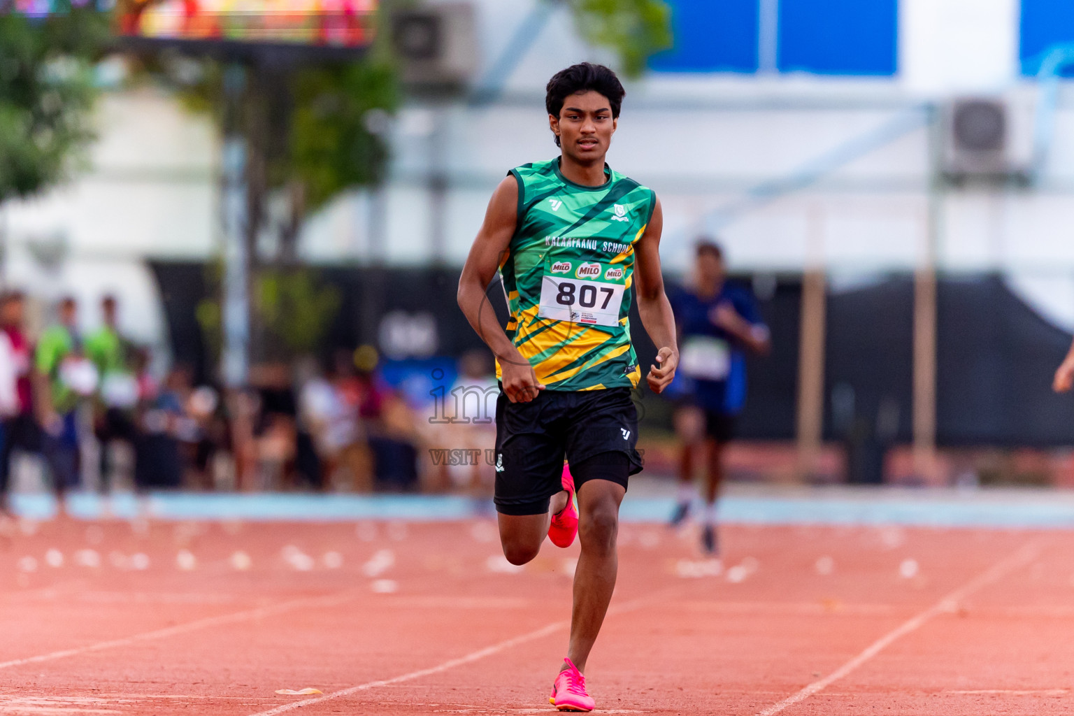 Day 1 of Inter-school Athletics Championship 2025 held in Ekuveni Synthetic Track, Male', Maldives on Monday, 06th October 2025. Photos by: Nausham Waheed / Images.mv