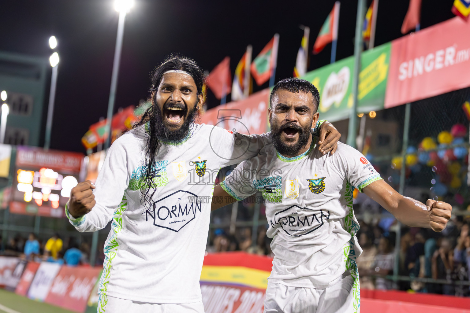 WAMCO vs STELCO in Semi Finals of Club Maldives Cup 2024 held in Rehendi Futsal Ground, Hulhumale', Maldives on Monday, 14th October 2024. Photos: Ismail Thoriq / images.mv