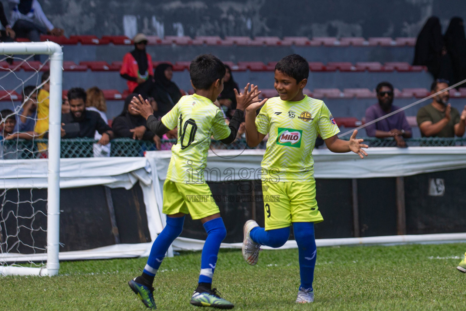 Day 2 of MILO Kids Football Fiesta was held at National Stadium in Male', Maldives on Saturday, 24th February 2024.