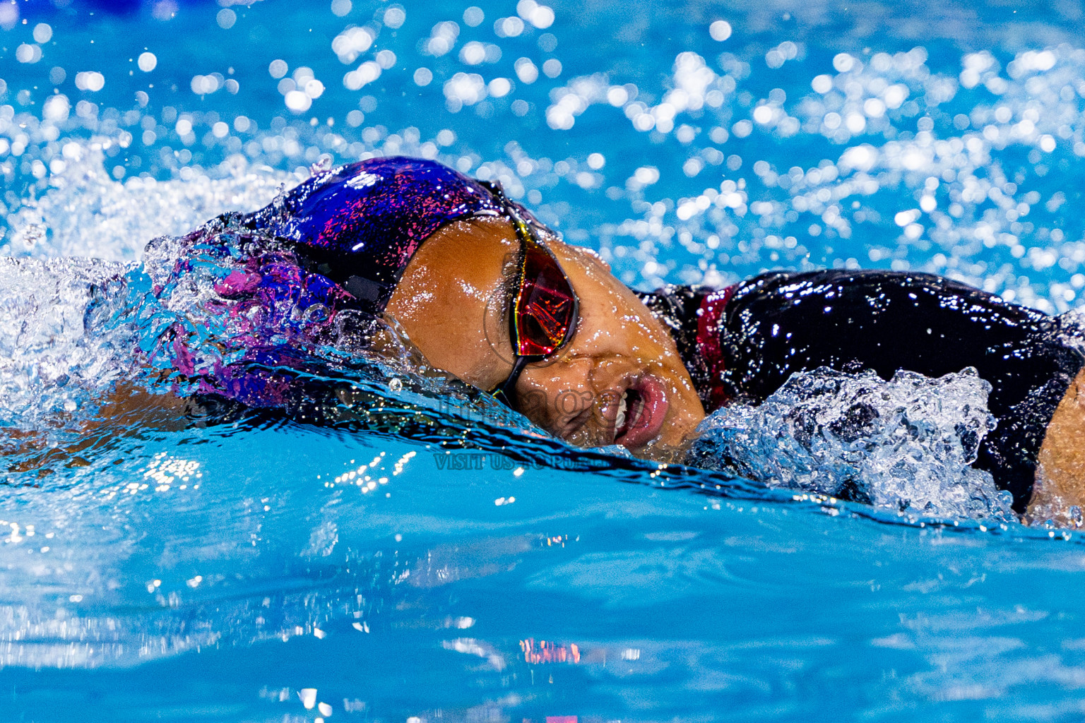 Day 3 of National Swimming Competition 2024 held in Hulhumale', Maldives on Sunday, 15th December 2024. Photos: Nausham Waheed/ images.mv