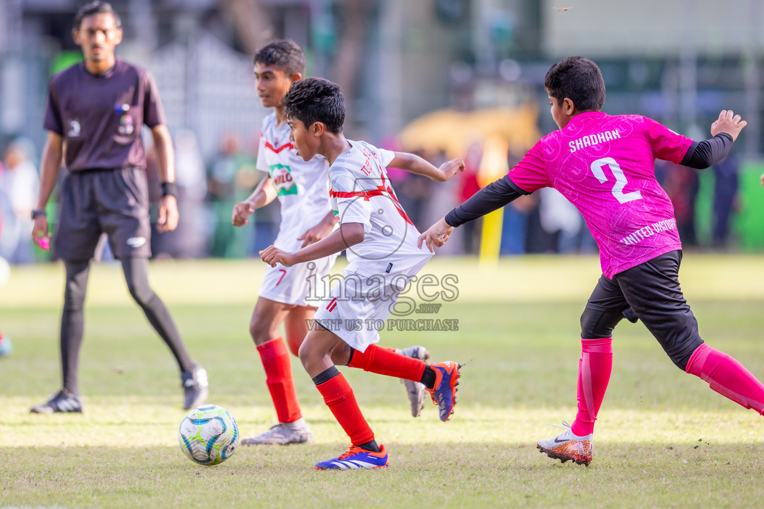 Dhivehi Youth League 2024 - Day 1. Matches held at Henveiru Stadium on 21st November 2024 , Thursday. Photos: Shuu Abdul Sattar/ Images.mv