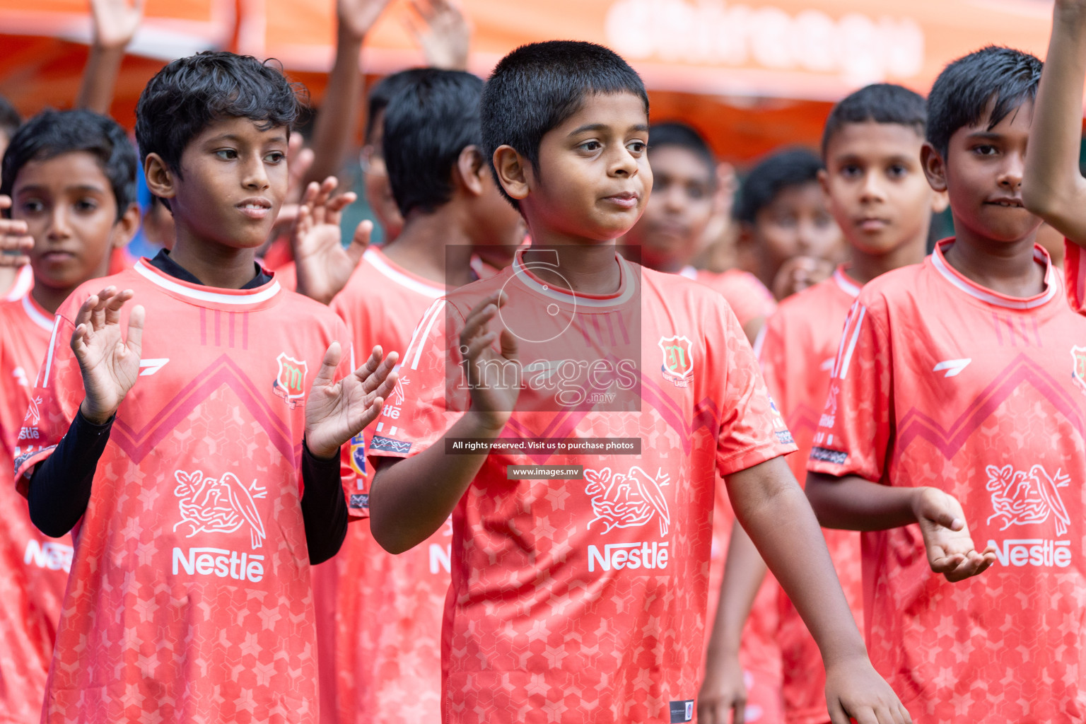 Day 1 of Nestle kids football fiesta, held in Henveyru Football Stadium, Male', Maldives on Wednesday, 11th October 2023 Photos: Nausham Waheed Images.mv