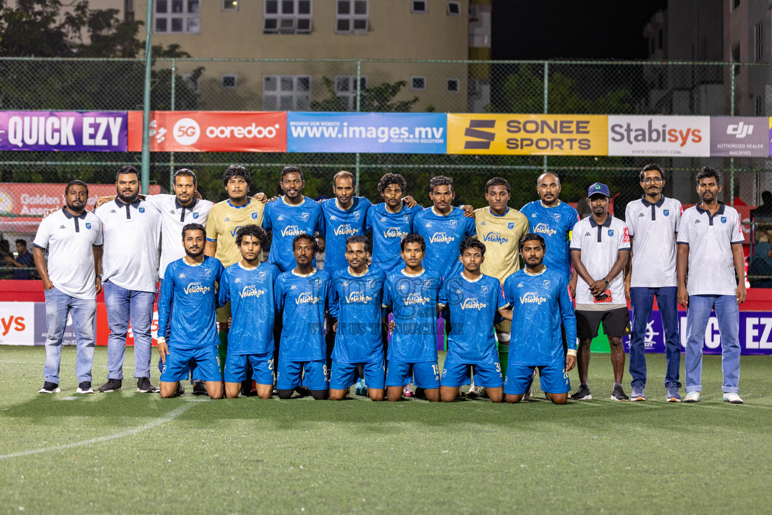 N Holhudhoo vs N Velidhoo in Day 12 of Golden Futsal Challenge 2025 was held on Thursday, 16th January 2025, in Hulhumale', Maldives.
Photos: Hassan Simah / images.mv