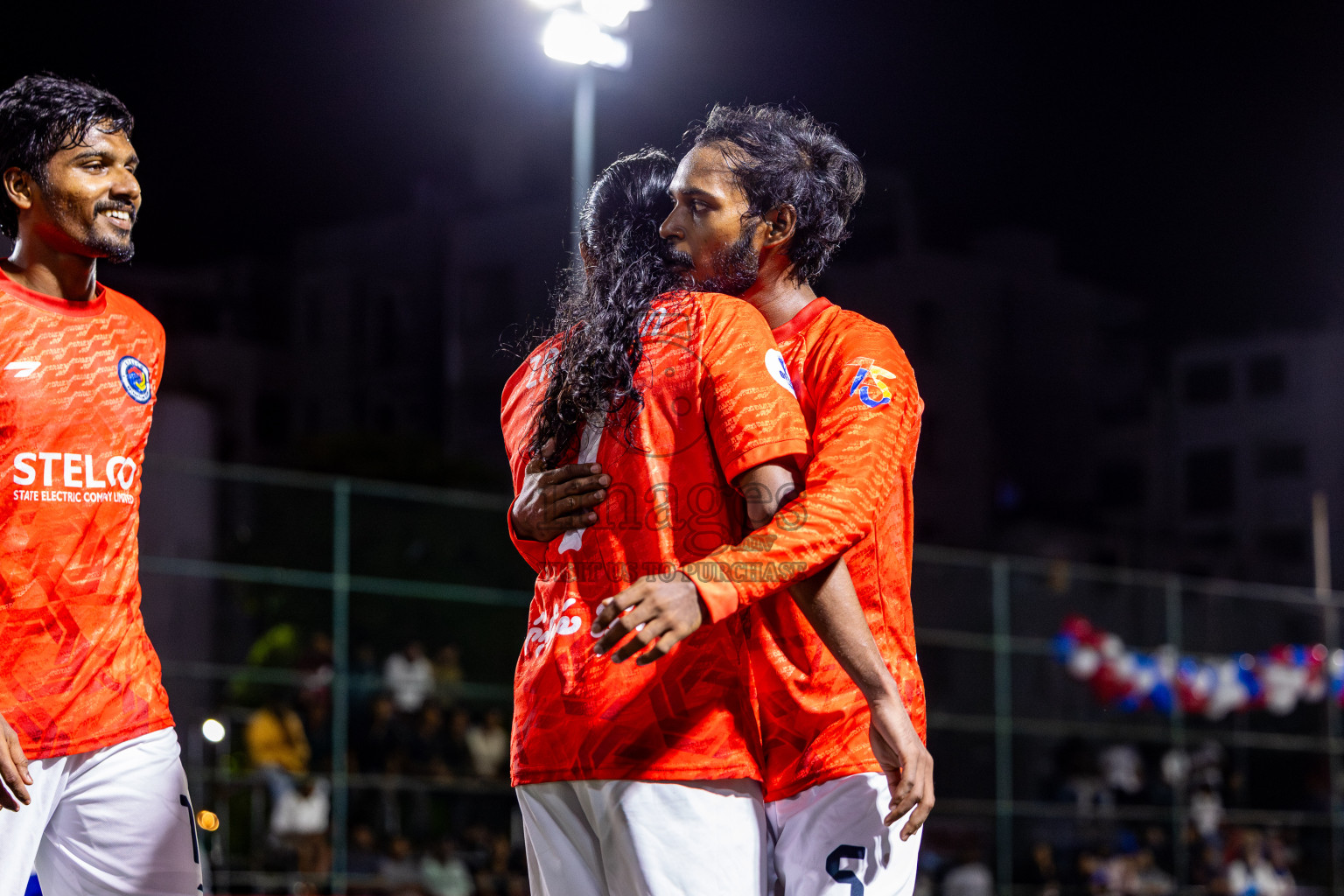STELCO vs FENAKA in Day 15 of Office League 2025 was held on Friday, 2nd May 2025 in Hulhumale', Maldives. Photos: Nausham Waheed / images.mv