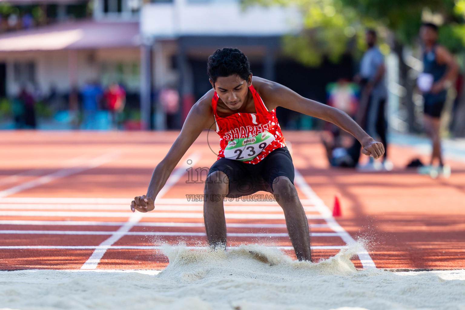 Day 1 of 33rd National Athletics Championship was held in Ekuveni Track at Male', Maldives on Thursday, 5th September 2024. Photos: Nausham Waheed / images.mv