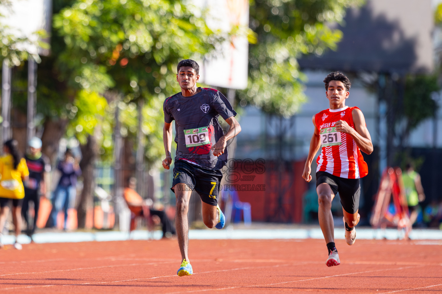 Day 3 of 12th Milo Association Championships was held in Ekuveni Track at Male', Maldives on Saturday, 26th April 2025. Photos: Ismail Thoriq / images.mv