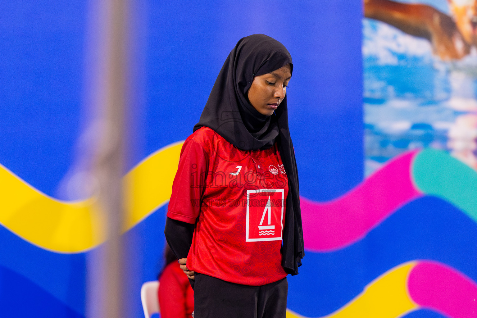 Day 1 of BML 5th National Swimming Kids Festival 2024 held in Hulhumale', Maldives on Monday, 18th November 2024. Photos: Nausham Waheed / images.mv