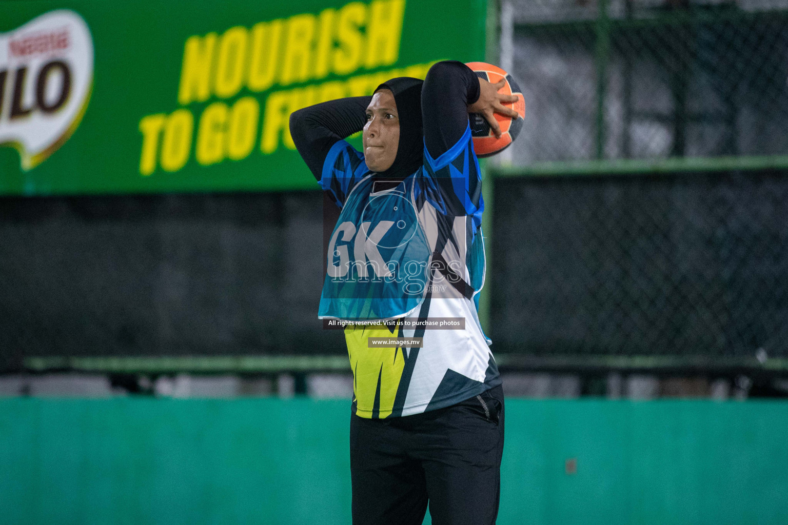 Day 7 of 20th Milo National Netball Tournament 2023, held in Synthetic Netball Court, Male', Maldives on 5th June 2023 Photos: Nausham Waheed/ Images.mv