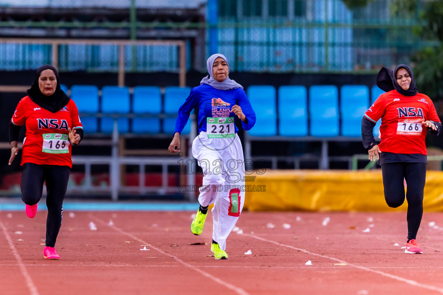 Day 3 of National Athletics Championship 2025 was held at Ekuveni Running Ground in Male', Maldives on Saturday, 16th August 2025. Photos: Nausham Waheed / images.mv