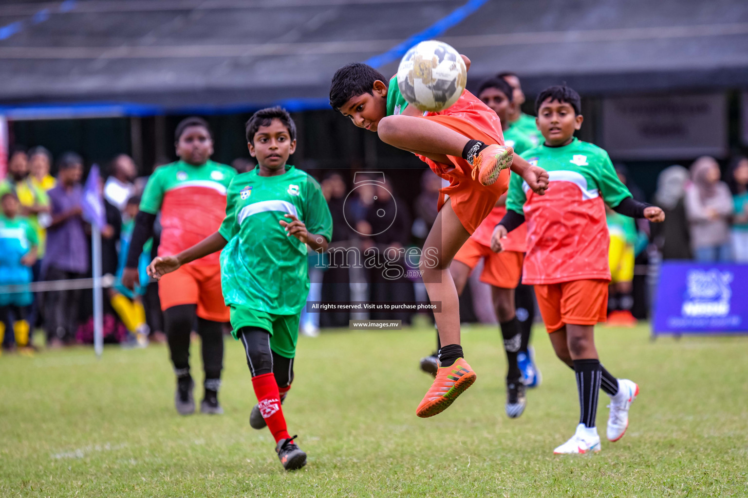 Day 1 of Milo Kids Football Fiesta 2022 was held in Male', Maldives on 19th October 2022. Photos: Nausham Waheed/ images.mv