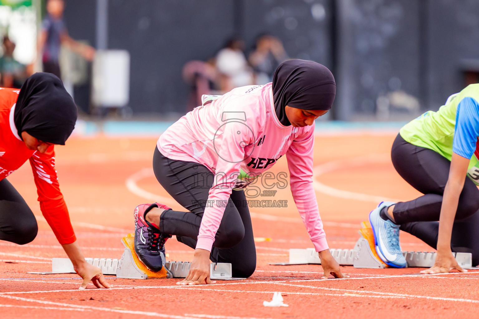 Day 3 of 12th Milo Association Championships was held in Ekuveni Track at Male', Maldives on Saturday, 26th April 2025. Photos: Nausham Waheed / images.mv