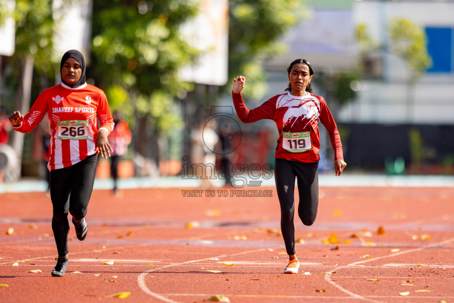 Day 2 of 12th Milo Association Championships was held in Ekuveni Track at Male', Maldives on Friday, 25th April 2025. 
Photos: Hassan Simah / images.mv