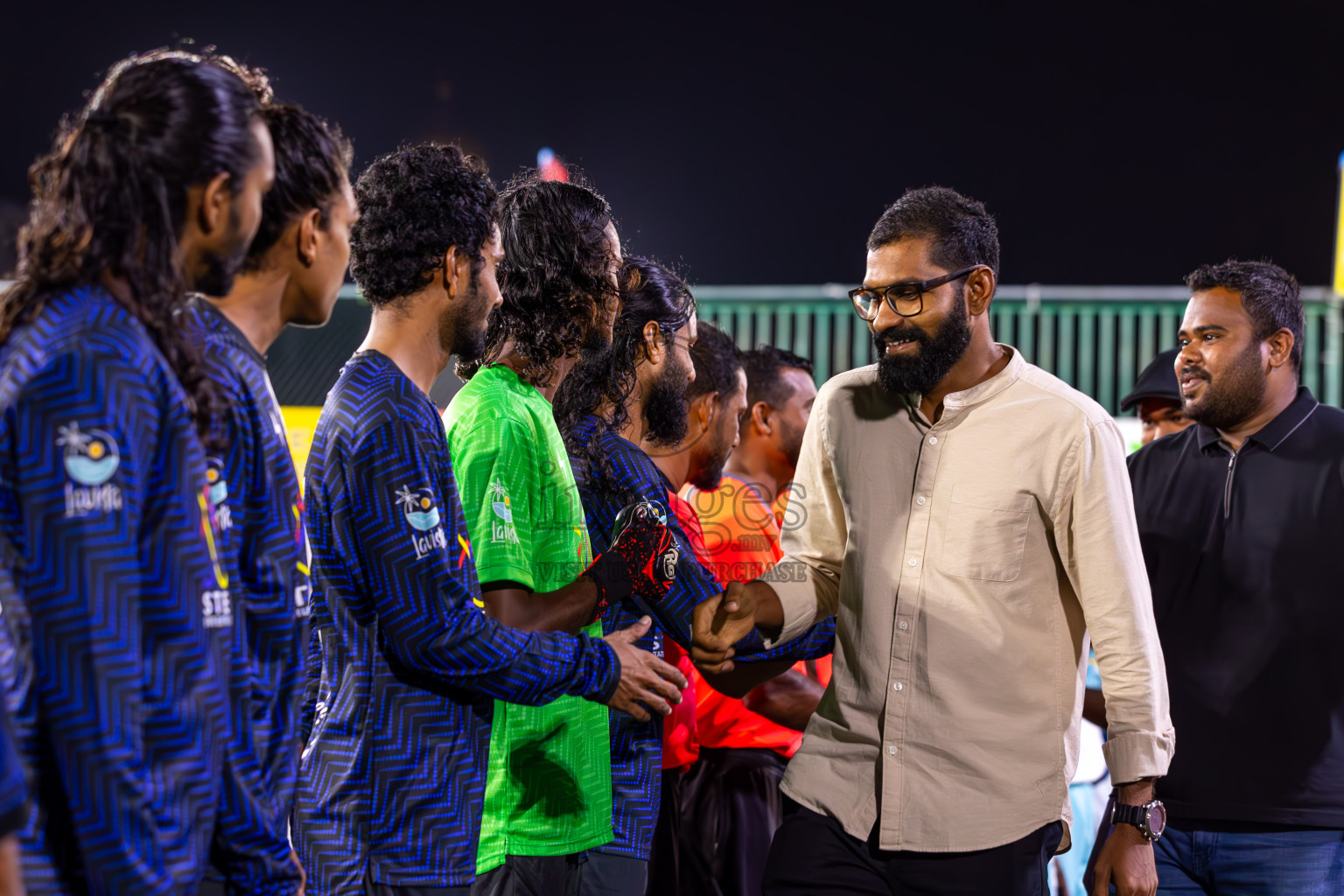 K Maafushi vs K Gulhi in Day 22 of Golden Futsal Challenge 2024 was held on Monday , 5th February 2024 in Hulhumale', Maldives
Photos: Ismail Thoriq / images.mv