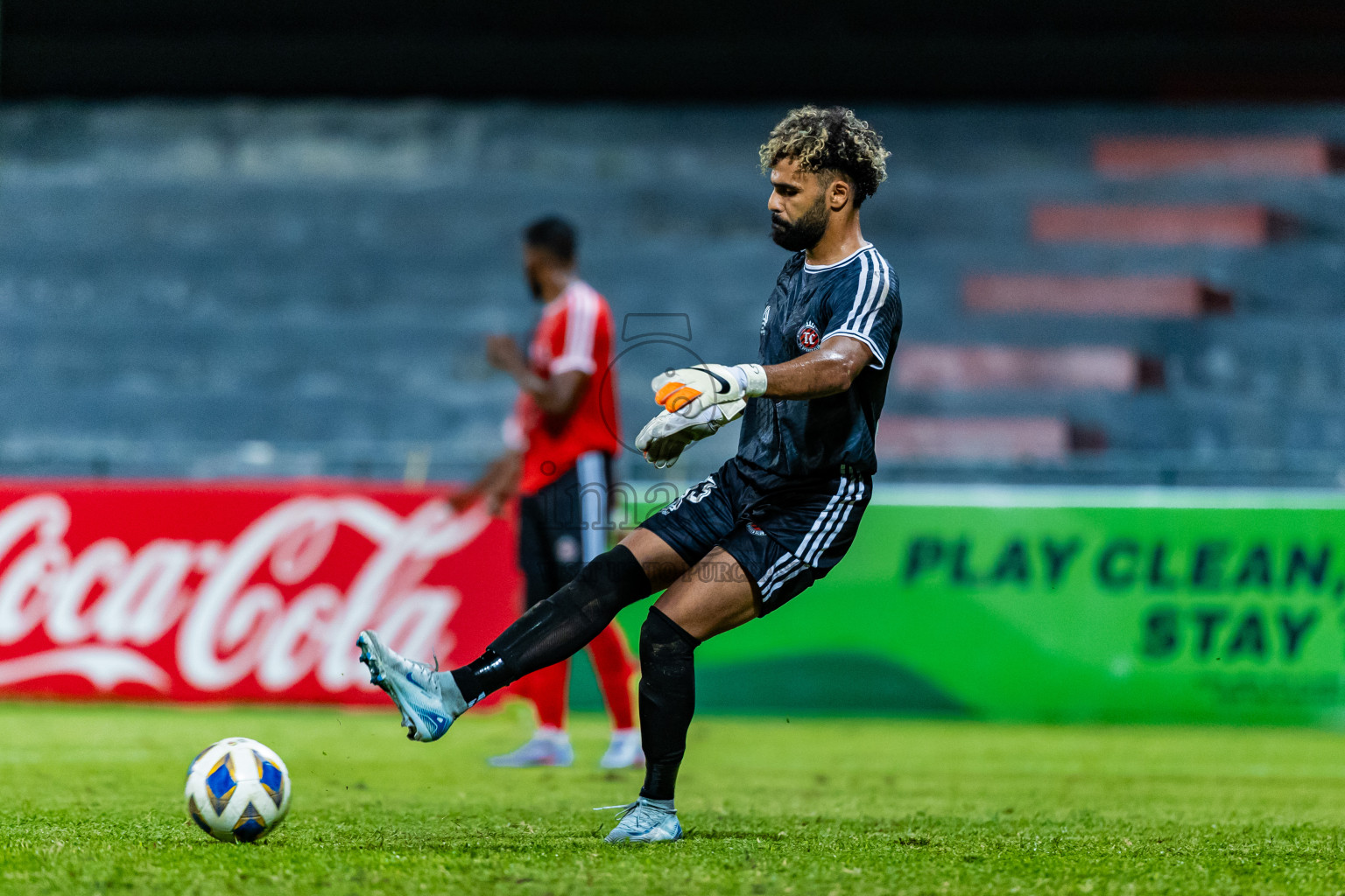 Maziya Sports & Recreation vs TC Sports Club in Dhivehi Premier League 2025/26 held in National Football Stadium, Male', Maldives on Wednesday, 24th September 2025. Photos: Areef Adam / Images.mv