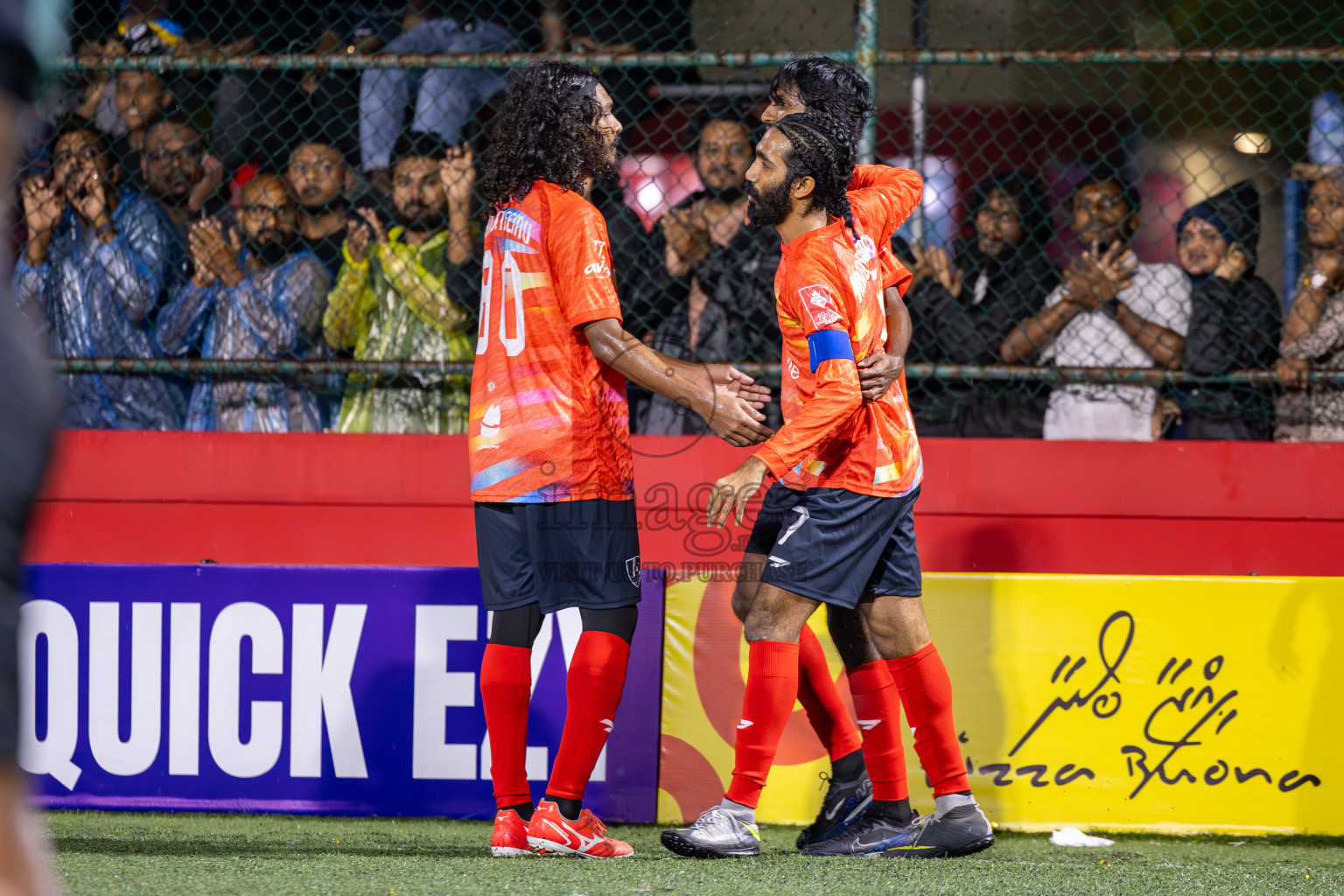 Sh Kanditheemu vs Sh Feydhoo in Day 6 of Golden Futsal Challenge 2025 on Friday, 6th January 2025, in Hulhumale', Maldives
Photos: Ismail Thoriq / images.mv
