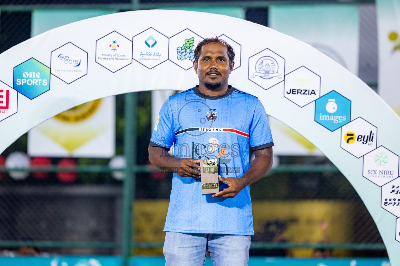 Ifhaams vs Dee Cee Jay SC in Final of Laamehi Dhiggaru Ekuveri Futsal Challenge 2025 was held on Tuesday, 29th July 2025, at Dhiggaru Futsal Ground, Dhiggaru, Maldives Photos: Nausham Waheed  / images.mv