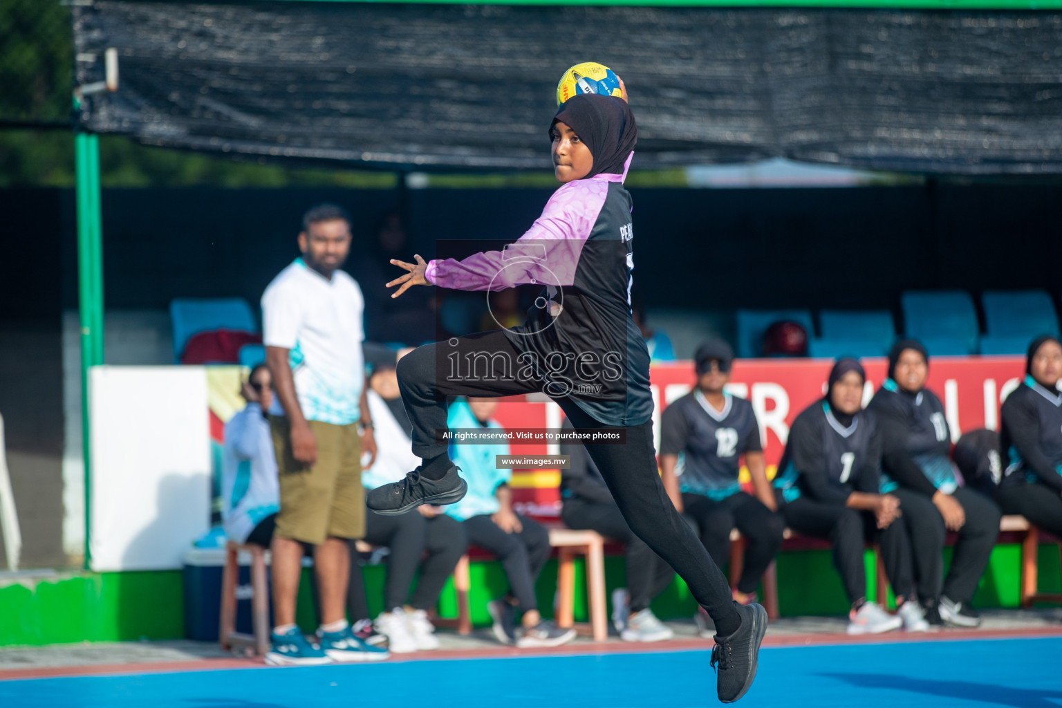 Day 3 of 6th MILO Handball Maldives Championship 2023, held in Handball ground, Male', Maldives on Friday, 22nd May 2023 Photos: Nausham Waheed/ Images.mv