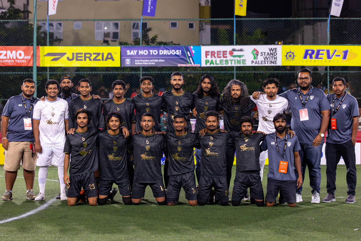 HA Kelaa vs HA Utheemu in Day 9 of Golden Futsal Challenge 2024 was held on Tuesday, 23rd January 2024, in Hulhumale', Maldives
Photos: Ismail Thoriq / images.mv