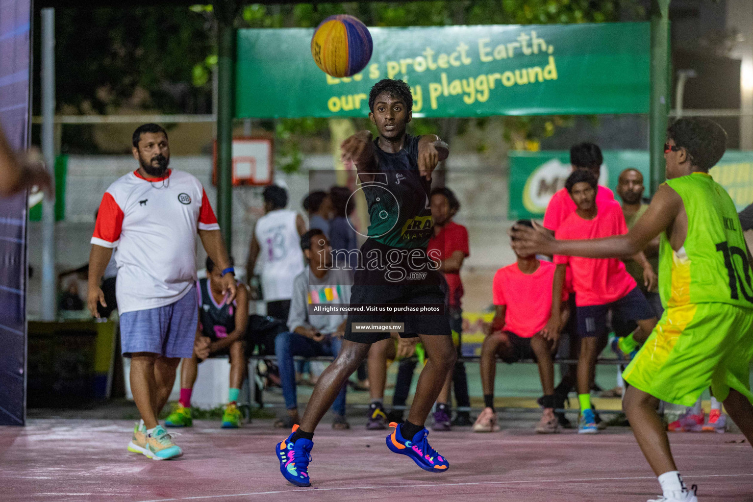 Day 5 of Slamdunk by Sosal on 16th April 2023 held in Male'. Photos: Nausham Waheed / images.mv