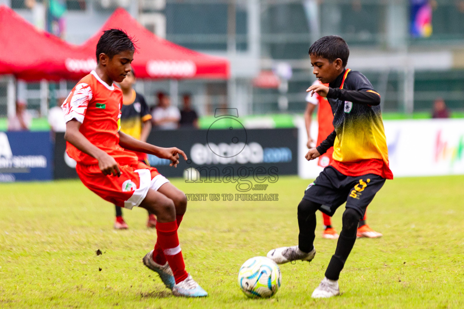 Eagles vs Hurriya in day 6 of Dhivehi Youth League 2024 held at Henveiru Stadium on Saturday 30th November 2024. Photos: Shuu Abdul Sattar/ Images.mv