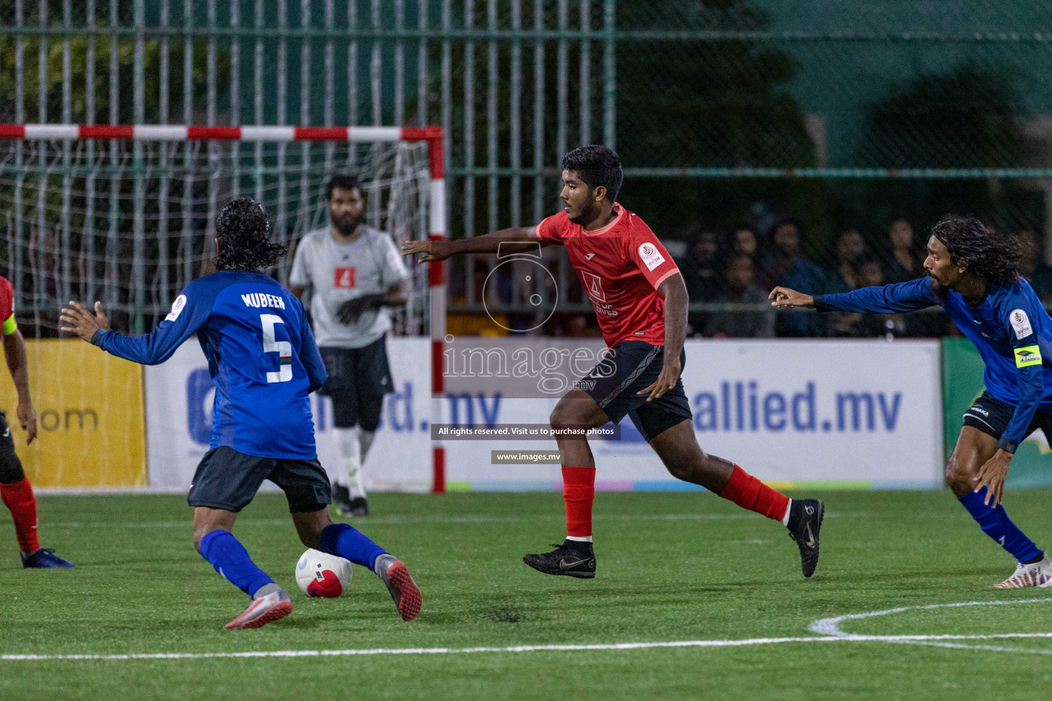 Team Fenaka vs United BML in Club Maldives Cup 2022 was held in Hulhumale', Maldives on Sunday, 9th October 2022. Photos: Ismail Thoriq / images.mv