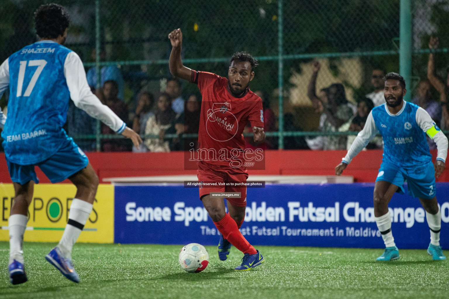 HA. Baarah vs HA. Kelaa in Day 3 of Golden Futsal Challenge 2023 on 07 February 2023 in Hulhumale, Male, Maldives