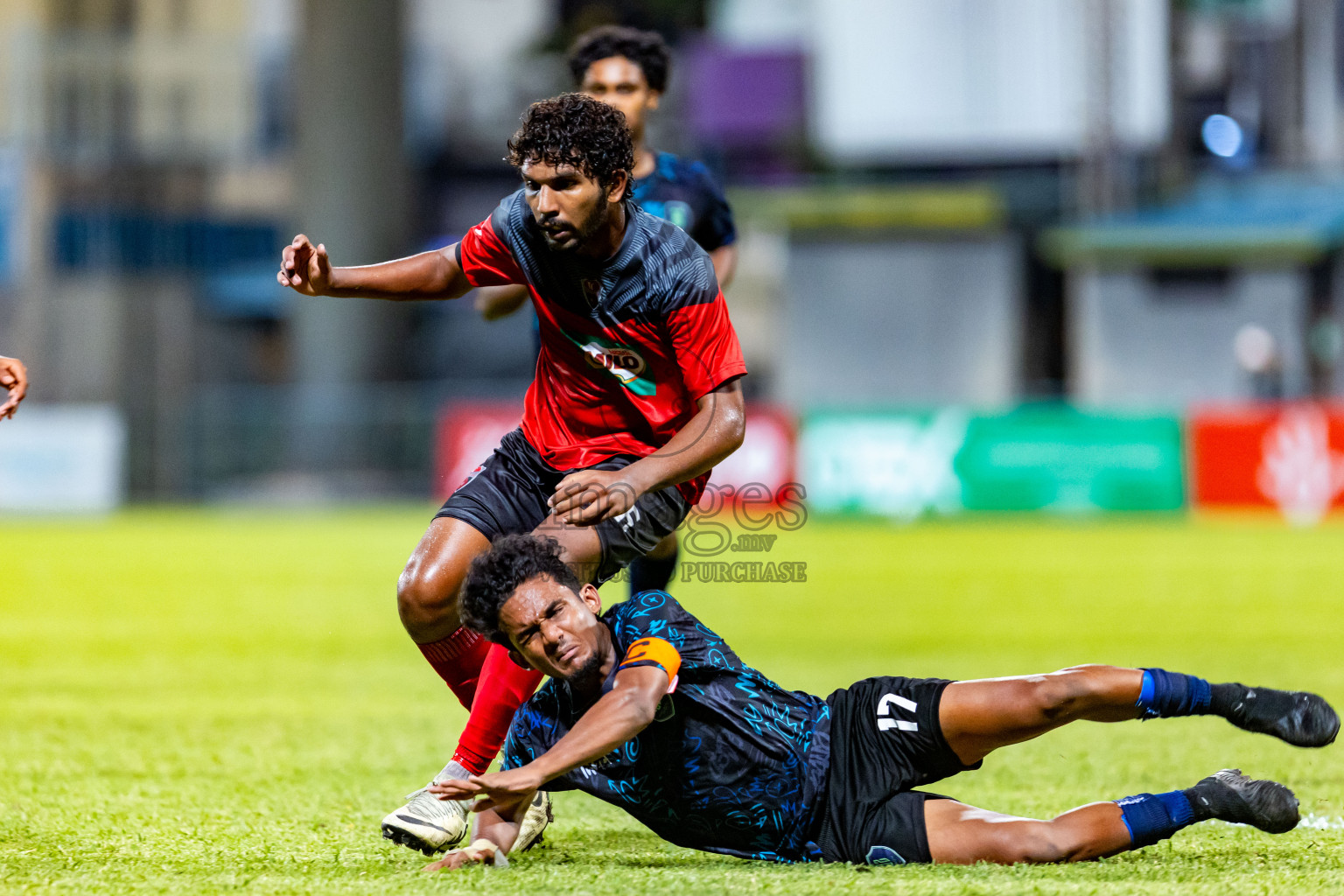 Super United Sports vs TC Sports Club in the Final of Under 19 Youth Championship 2024 was held at National Stadium in Male', Maldives on Monday, 1st July 2024. Photos: Nausham Waheed / images.mv