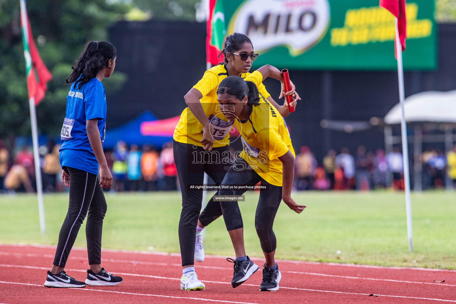 Day 3 of Inter-School Athletics Championship held in Male', Maldives on 25th May 2022. Photos by: Nausham Waheed / images.mv