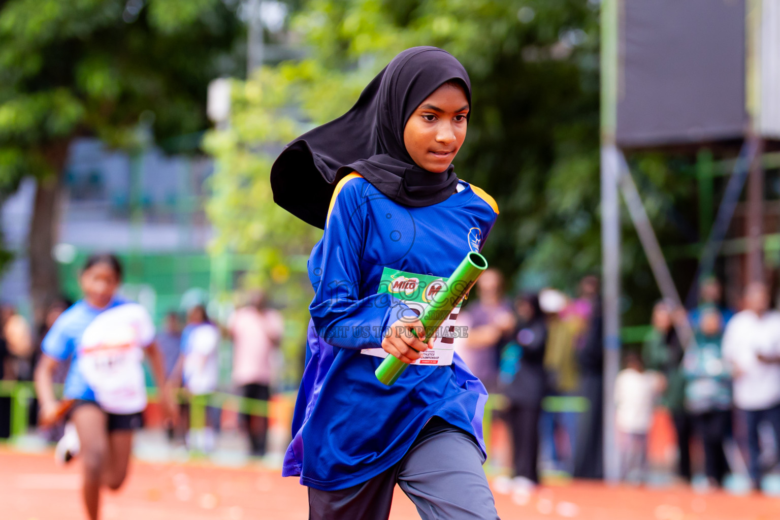 Day 6 of Inter-school Athletics Championship 2025 held in Ekuveni Synthetic Track, Male', Maldives on Sunday, 12th October 2025. Photos by: Nausham Waheed / Images.mv