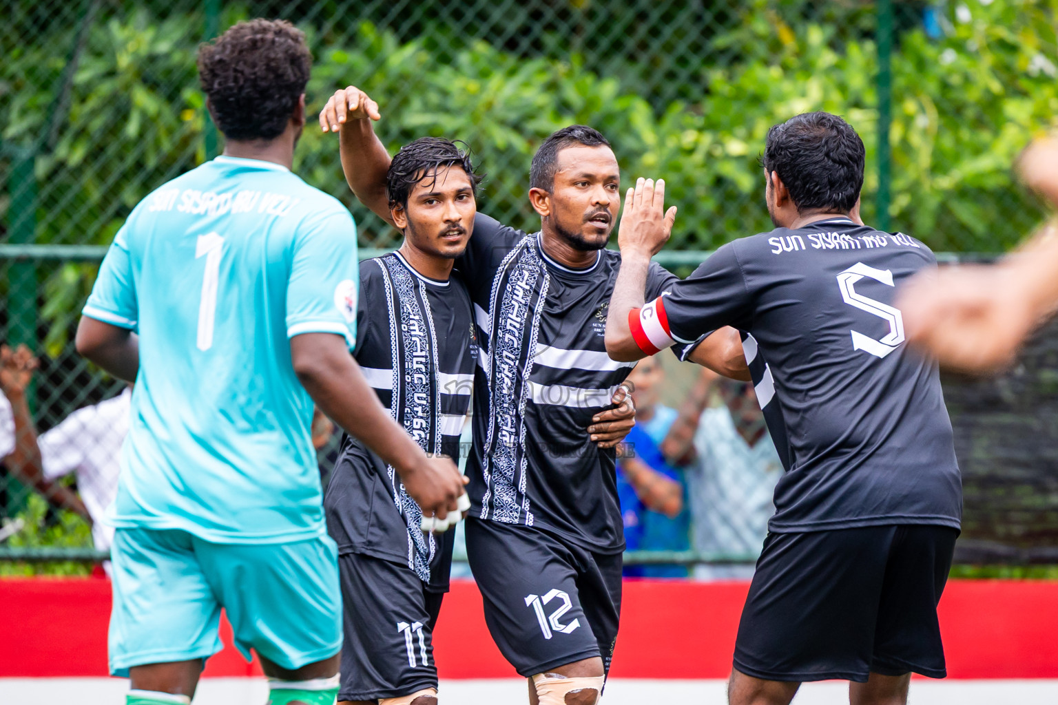 Iruveli vs Kandima in Day 5 of Resort League 2025 (Dhaalu Zone) was held on Monday, 19th May 2025 in Niyama Private island, Dhaalu Atoll, Maldives. Photos: Nausham Waheed / images.mv