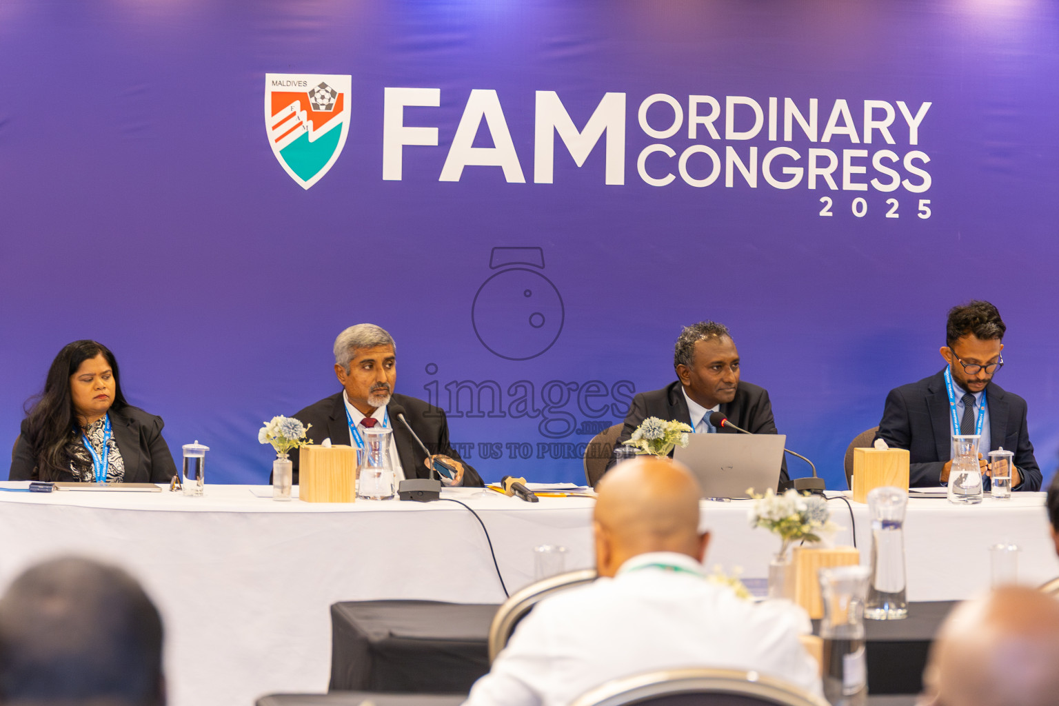 FAM Ordinary Congress 2025 was held on Friday, 27th June 2025, at Meerumaa in Male', Maldives
Photos: Ismail Thoriq / images.mv