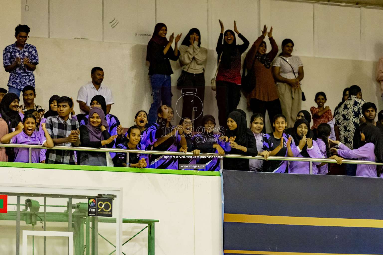 Day 8 of 24th Interschool Netball Tournament 2023 was held in Social Center, Male', Maldives on 3rd November 2023. Photos: Hassan Simah, Nausham Waheed / images.mv