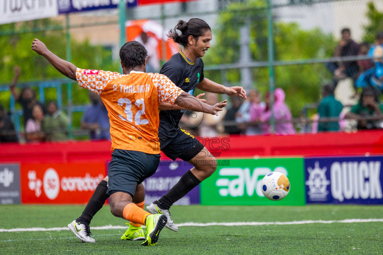 ADh Dhangethi vs ADh Hangnaameedhoo in Day 10 of Golden Futsal Challenge 2025 was held on Tuesday, 14th January 2025, in Hulhumale', Maldives Photos: Shuu Abdul Sattar / images.mv