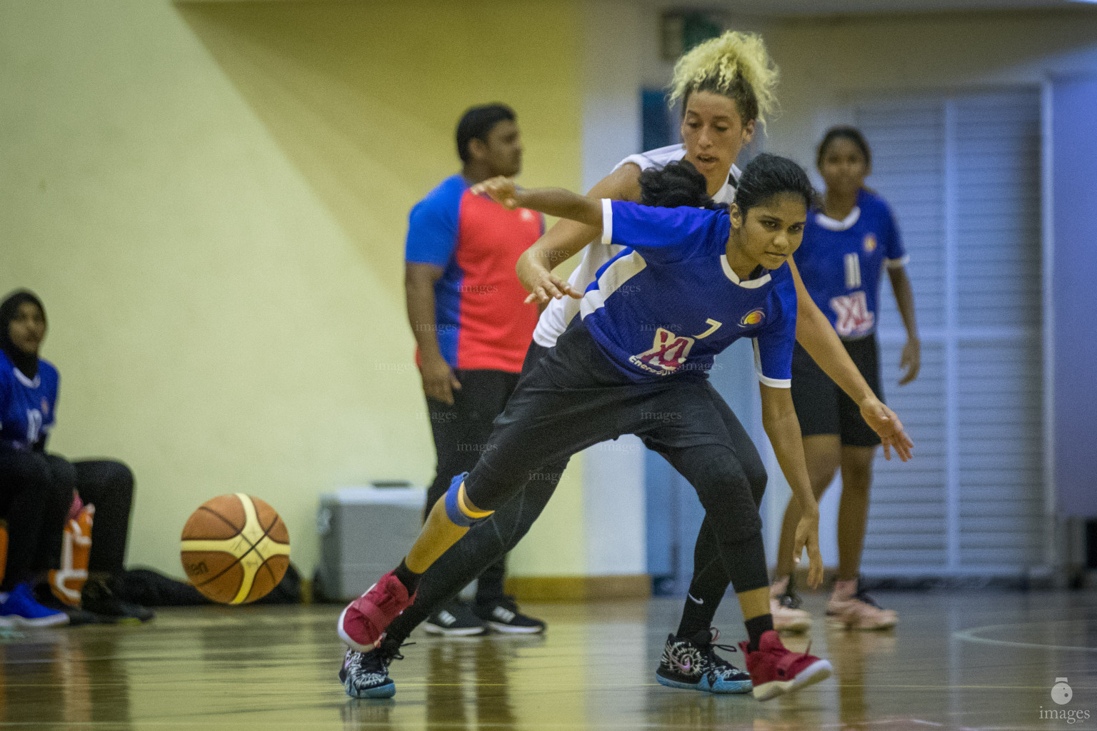 Cyclone BS vs The Bench in 13th National Basketball League 2018 (Women's Division), 10th December 2018, Monday Photos: Suadh Abdul Sattar / images.mv