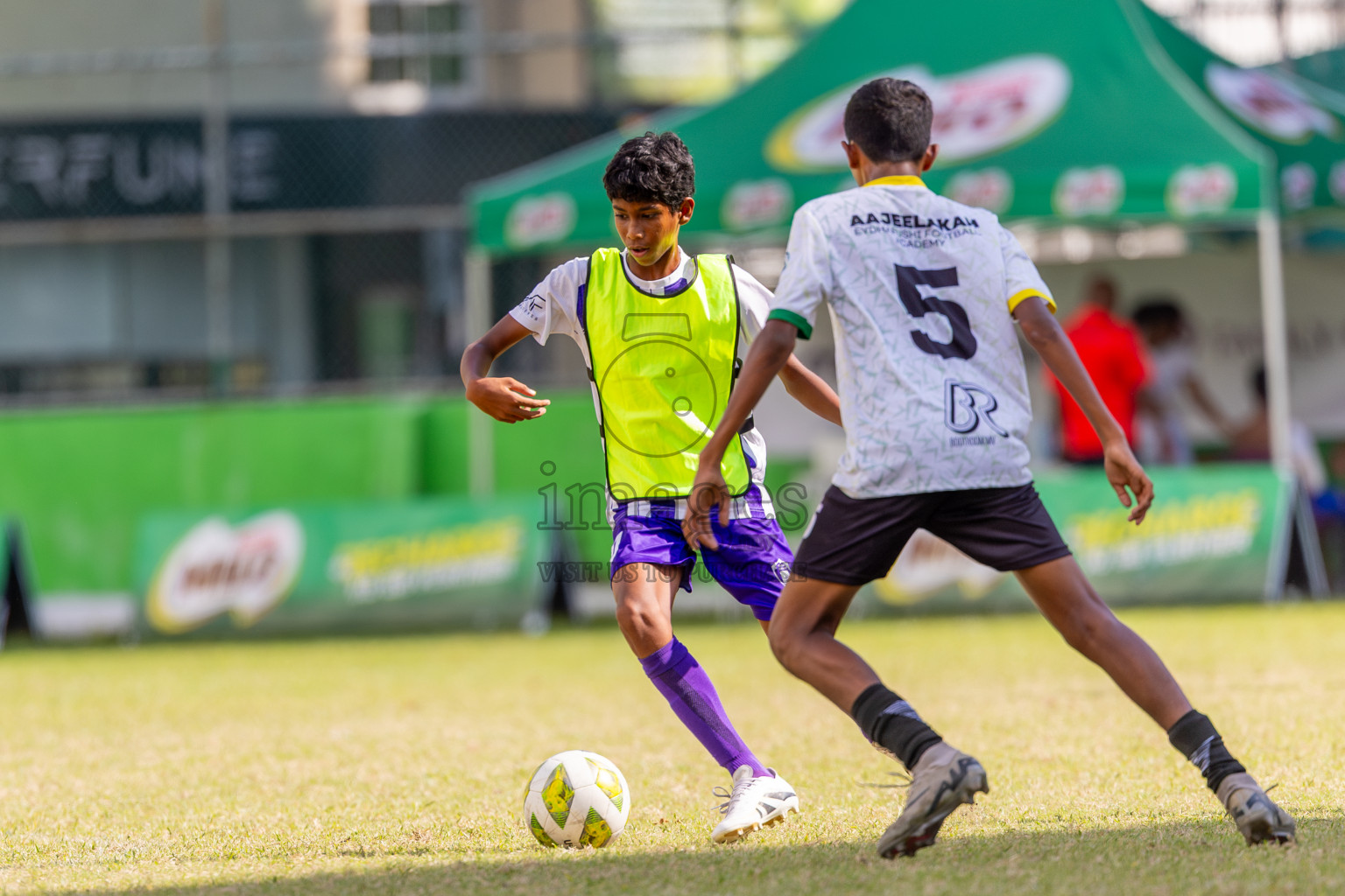 Day 4 of MILO Academy Championship 2025 (U14) was held on Sunday, 2nd November 2025 at Henveiru Football Grounds, Male', Maldives . 
Photos: Ismail Thoriq / images.mv
