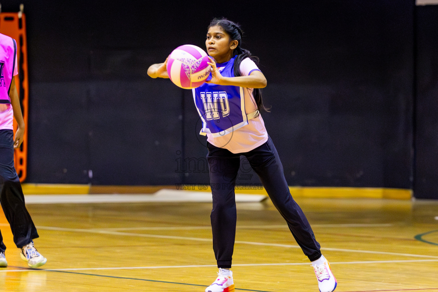 N Sports A vs Xenith SC in Day 1 of 24th Milo Netball Association Championship held in Social Center at Male', Maldives on Monday, 1st September 2025. Photos: Nausham Waheed / images.mv