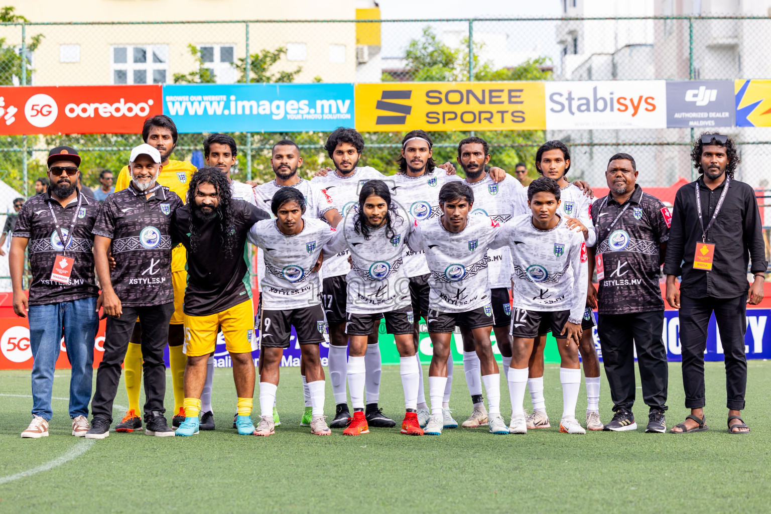 GDh Madaveli vs GDh Faresmaathodaa in Day 12 of Golden Futsal Challenge 2025 was held on Thursday, 16th January 2025, in Hulhumale', Maldives Photos: Nausham Waheed  / images.mv